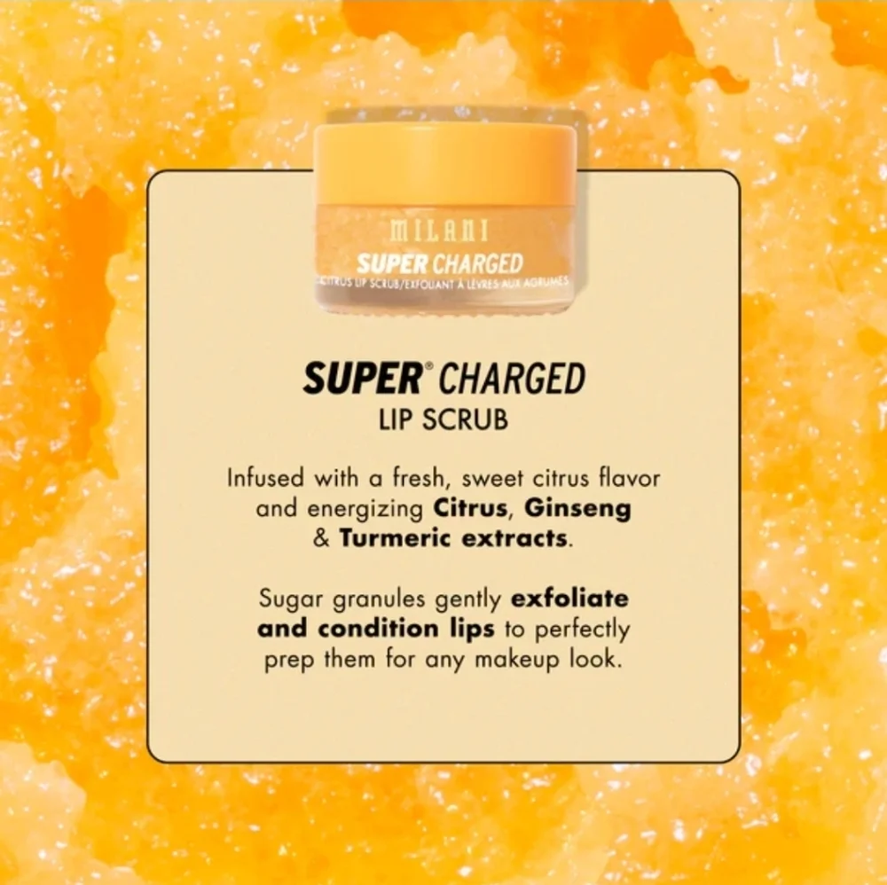MILANI Supercharged Lip Scrub